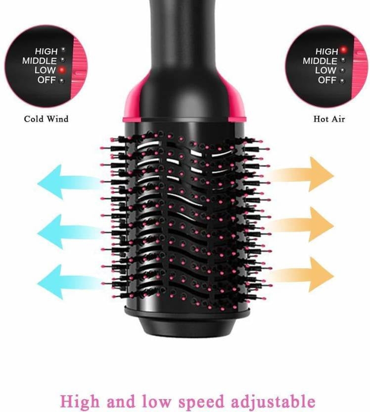 3-in-1 Hot Air Brush | Hair Dryer, Volumizer & Styler | One-Step Blow Dryer Brush for Smooth, Frizz-Free Hair