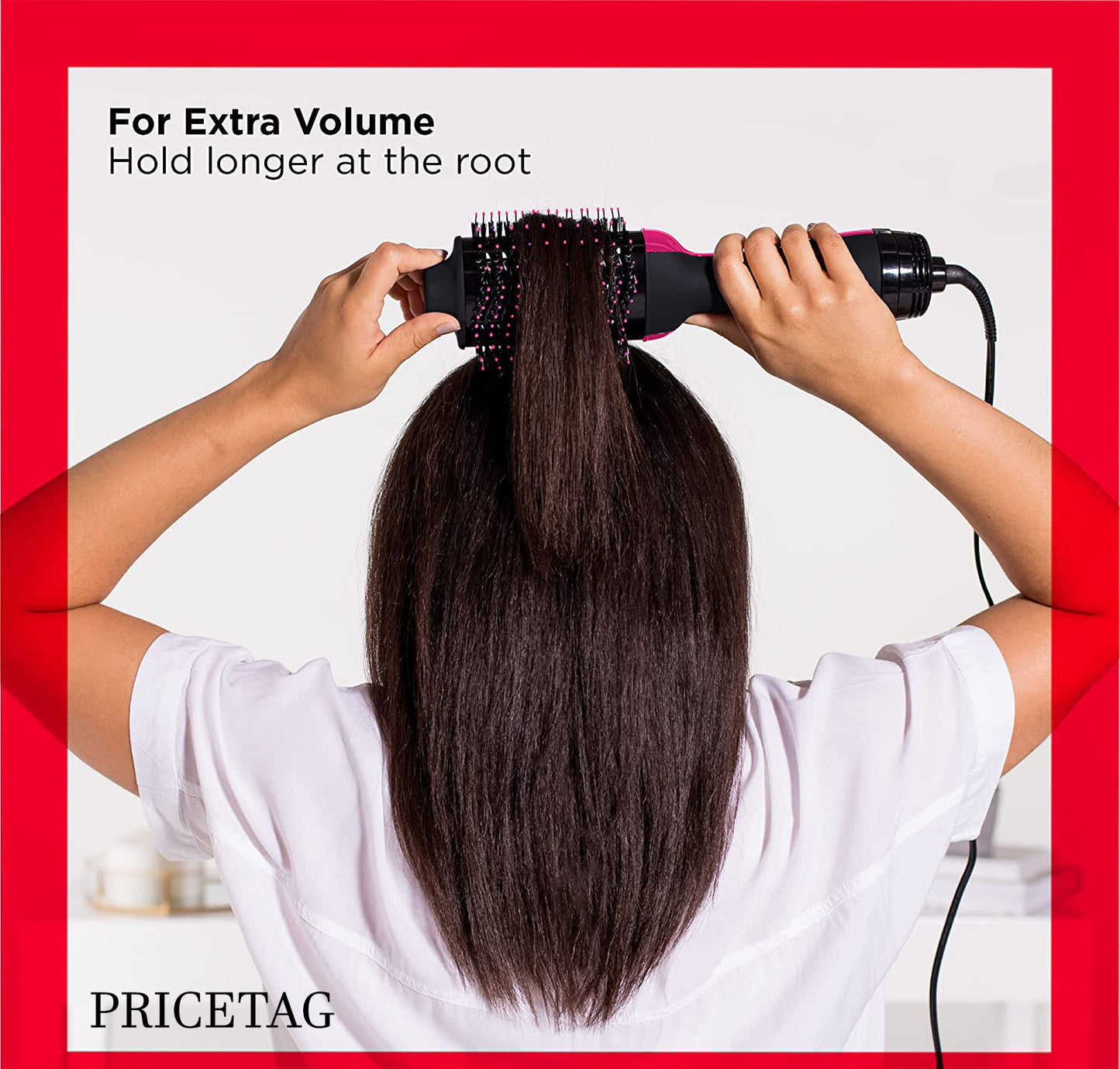 3-in-1 Hot Air Brush | Hair Dryer, Volumizer & Styler | One-Step Blow Dryer Brush for Smooth, Frizz-Free Hair
