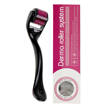 Derma Roller 0.5mm for Hair Growth & Skin Care | Acne Scars & Stretch Marks Removal | Derma Roller for Men & Women