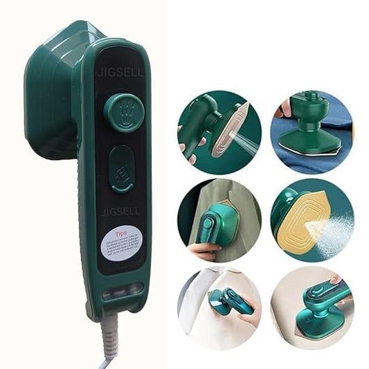 Portable Mini Iron | Travel Steam & Dry Iron | Compact Ironing Machine for Clothes