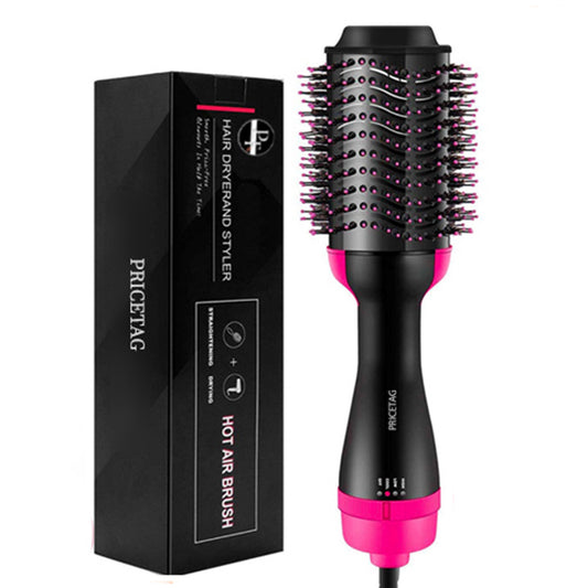 3-in-1 Hot Air Brush | Hair Dryer, Volumizer & Styler | One-Step Blow Dryer Brush for Smooth, Frizz-Free Hair