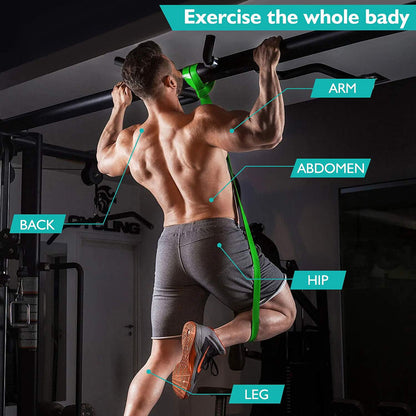 Resistance Bands Set for Exercise | Stretch & Strength Workout Kit with Handles, Door Anchor & Carry Bag – Unisex Full Body Training