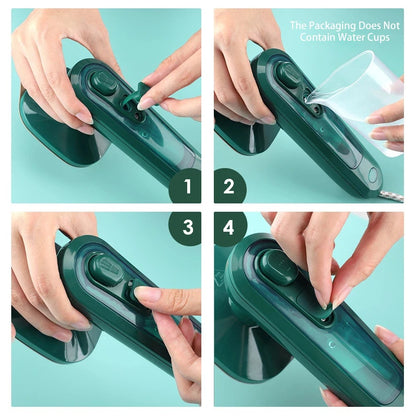 Portable Mini Iron | Travel Steam & Dry Iron | Compact Ironing Machine for Clothes