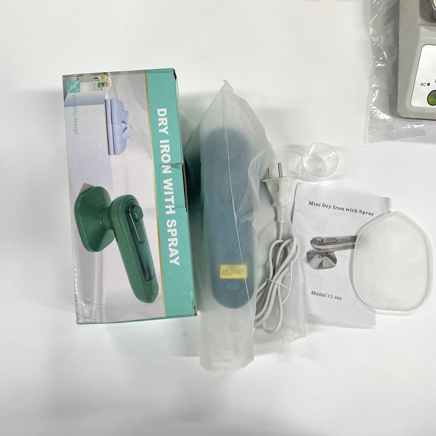 Portable Mini Iron | Travel Steam & Dry Iron | Compact Ironing Machine for Clothes