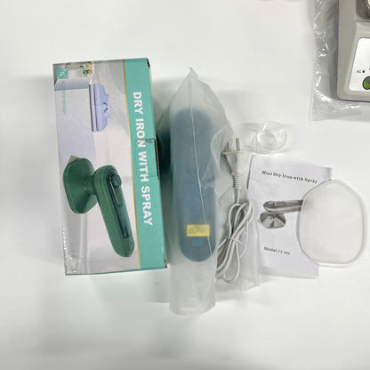 Portable Mini Iron | Travel Steam & Dry Iron | Compact Ironing Machine for Clothes