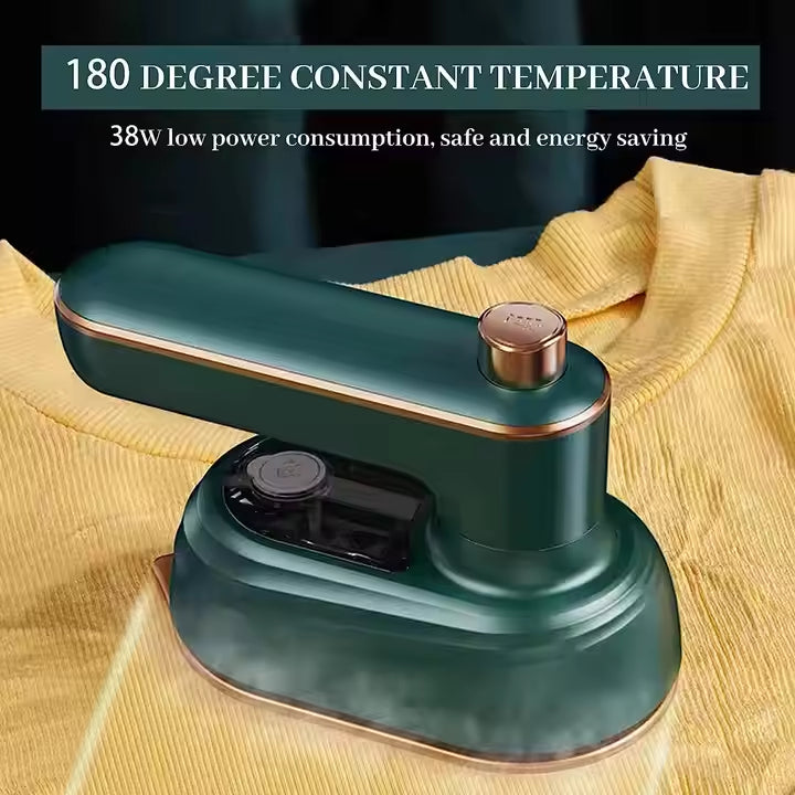 Portable Mini Iron | Travel Steam & Dry Iron | Compact Ironing Machine for Clothes